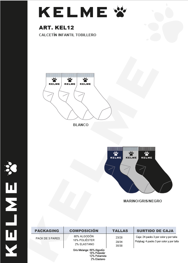 Kelme 70 kel12