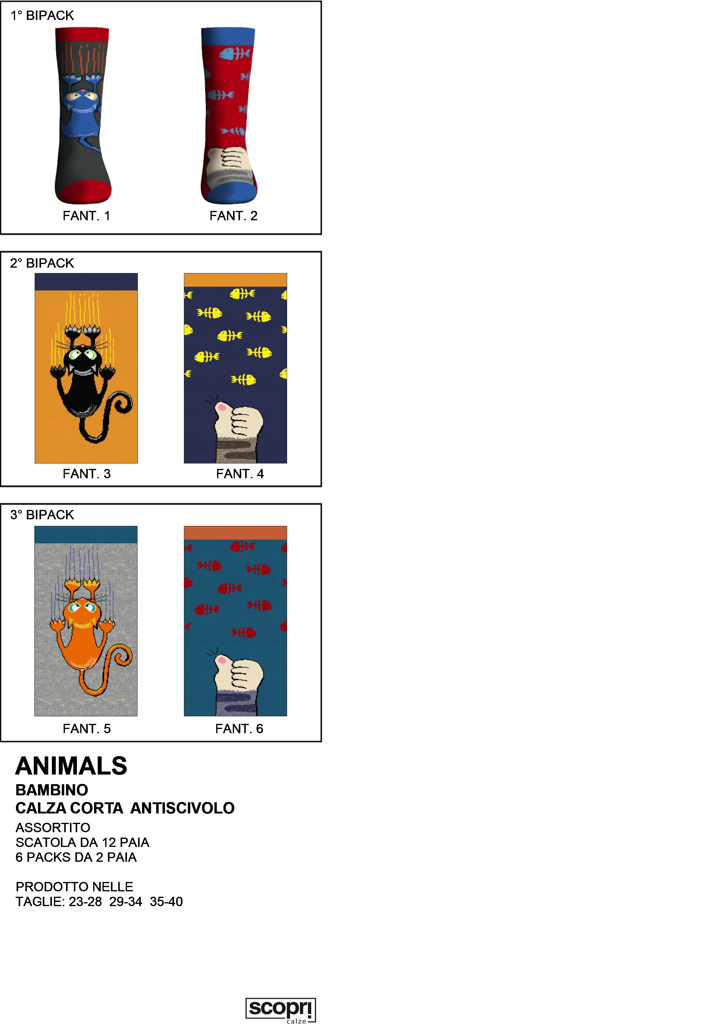 scopri animals