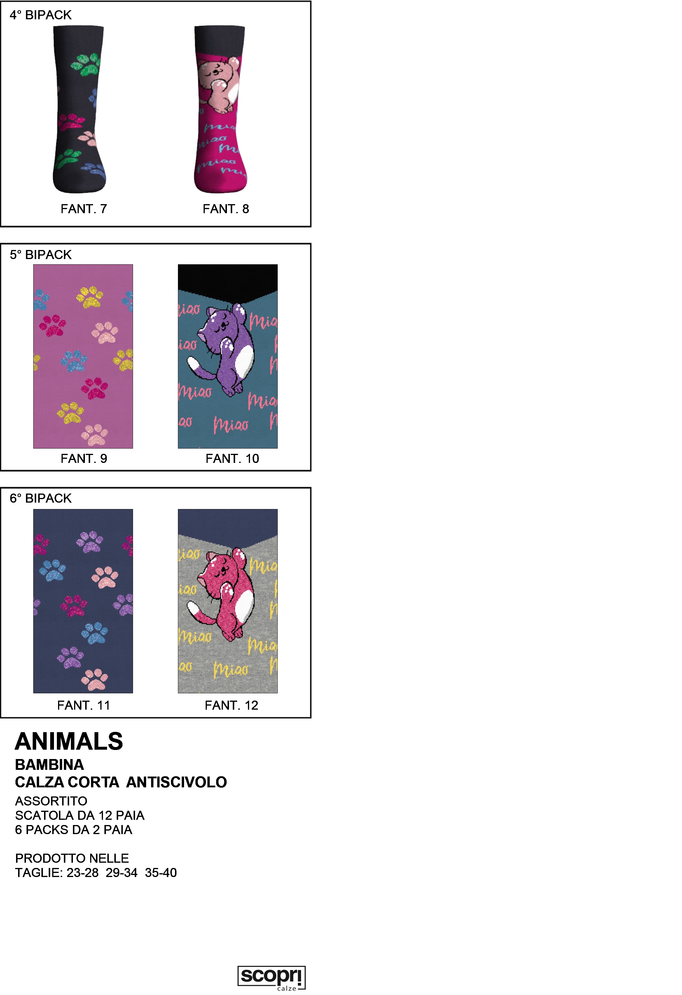 scopri animals