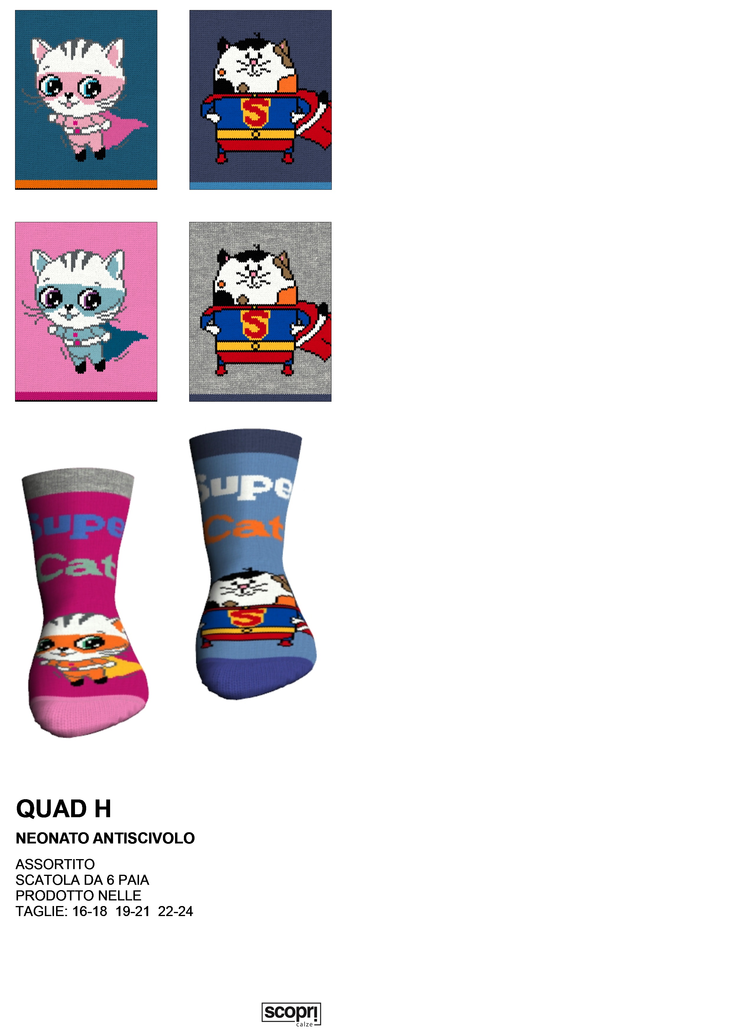 scopri quad H