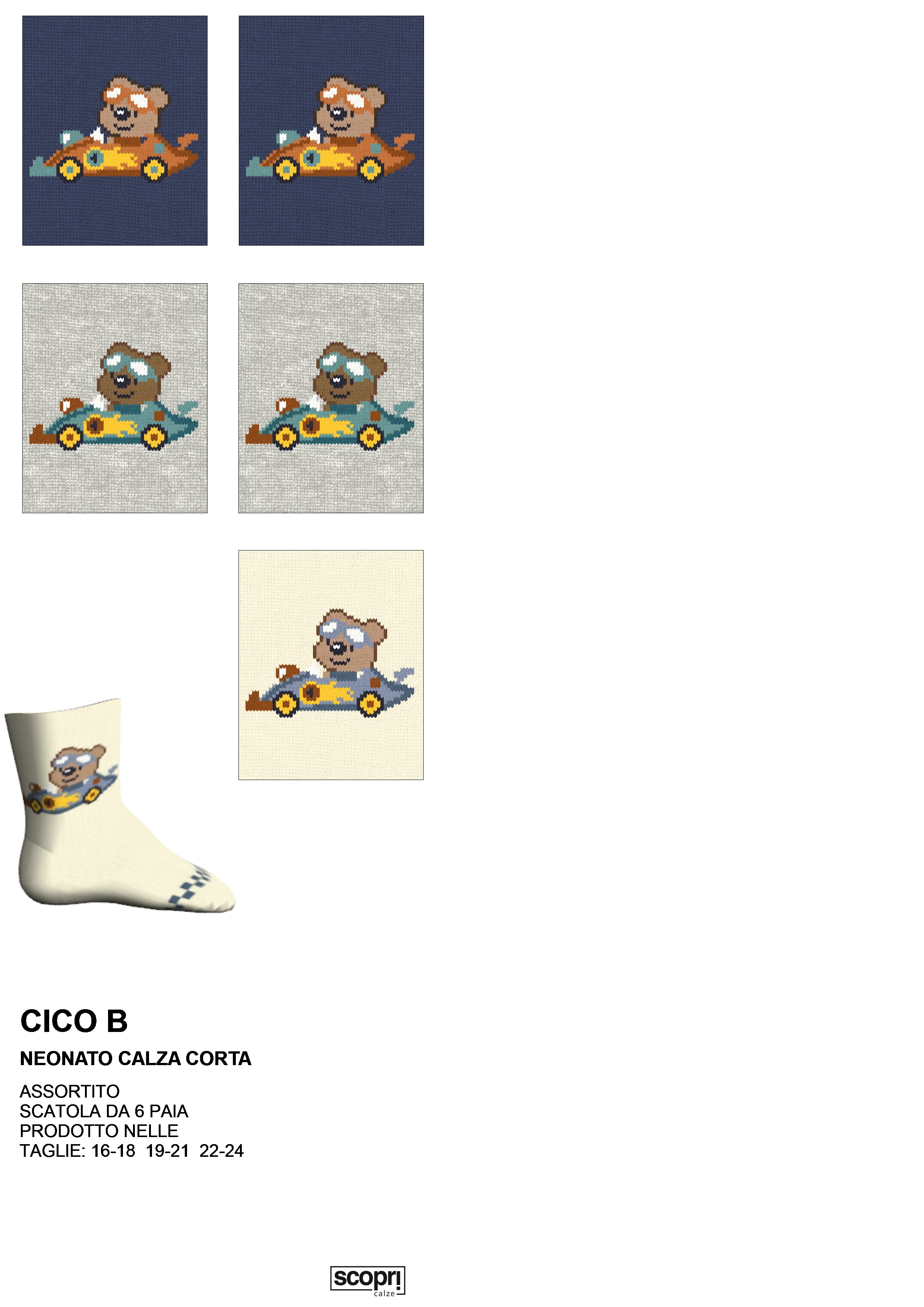 scopri cico B
