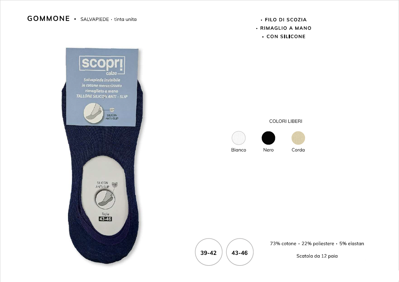 scopri GOMMONE