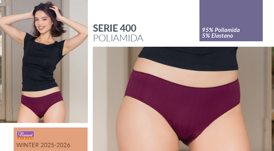SERIE 400 POLIAMIDA DESAGUJADA